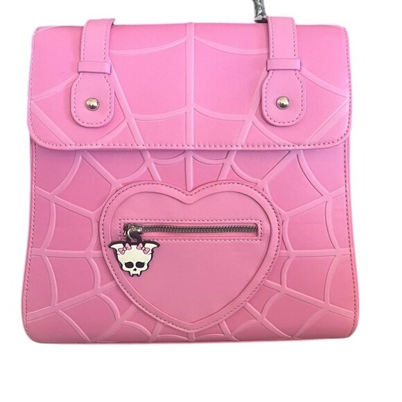 Monster High Draculaura Skullette Bat Wings Mini Backpack New - Picture 5 of 5